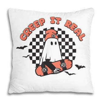 Creep It Real Funny Halloween Pillow - Seseable