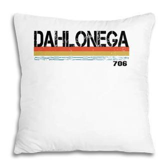 Dahlonega Vintage Retro Stripes Pillow - Seseable