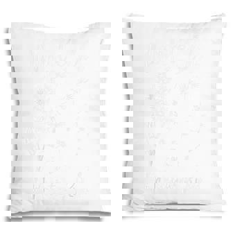 Dandelion Purple Up For Military Kids Army Child Month Pillow - Seseable