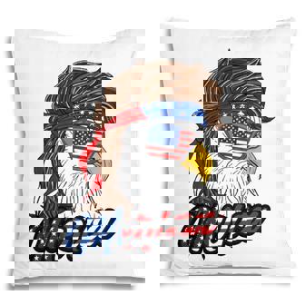 Eagle Mullet Merica Men 4Th Of July American Flag Usa Pillow - Seseable