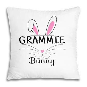 Family Matching Grammie Bunny Graphic Easter Costume Grammie Pillow - Seseable