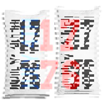 Fourth July Independence Day America July 4Th 1776 Ver2 Pillow - Seseable