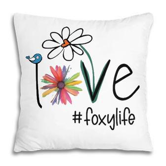 Foxy Grandma Gift Idea Foxy Life Pillow - Seseable