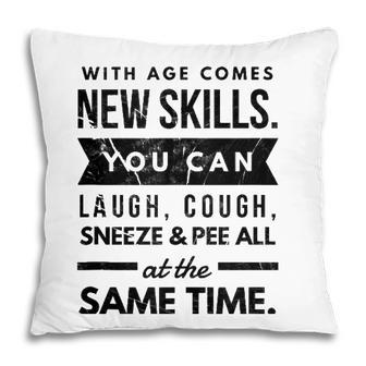 Funny 50Th Birthday Gag Gift Idea 50 Years Old Joke Design Pillow - Seseable