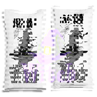 Funny Halloween 100% That Witch Night Party Pillow | Seseable UK