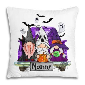 Gnomes Witch Truck Nanny Funny Halloween Costume Pillow - Seseable