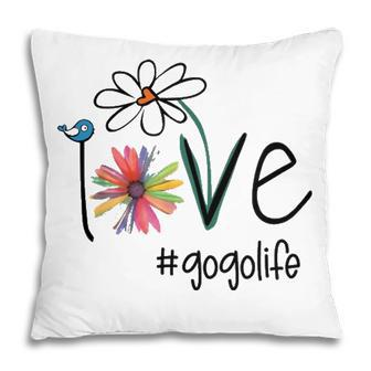 Gogo Grandma Gift Idea Gogo Life Pillow - Seseable