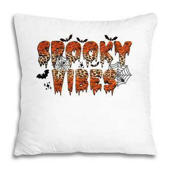 Halloween Funny Thick Thights And Spooky Vibes Pillow - Seseable
