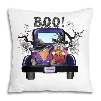 Halloween Gnomes Costume Funny Truck Spooky Pillow - Seseable