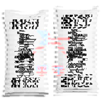 Her Body Her Choice Pro Choice Feminist V3 Pillow - Seseable