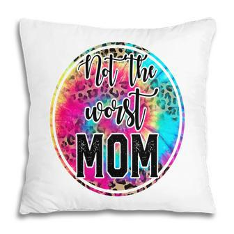 Honestly I_M Not The Worst Mom Vintage Mothers Day Pillow - Seseable