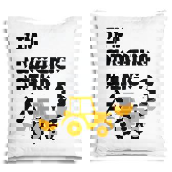 I Am Digging Beiing 3 Years Old And Congratuations 3Rd Birthday Pillow | Seseable CA