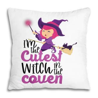 Im The Cutest Witch - Funny Halloween Costume Gift Pillow - Seseable