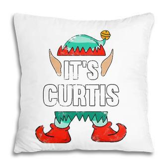 Its Curtis Elf Personalized First Name Pillow - Seseable