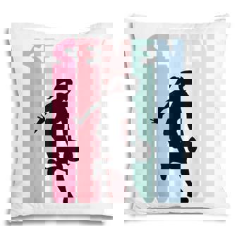 Kids 7Th Birthday Retro Basketball Lovers Girls 7 Years Old Pillow | Seseable FR