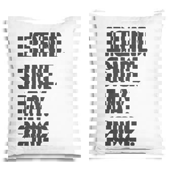 Legend Since May 2002 Birthday Gift For 19 Years Old Pillow | Seseable CA
