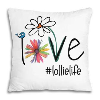 Lollie Grandma Gift Idea Lollie Life Pillow - Seseable