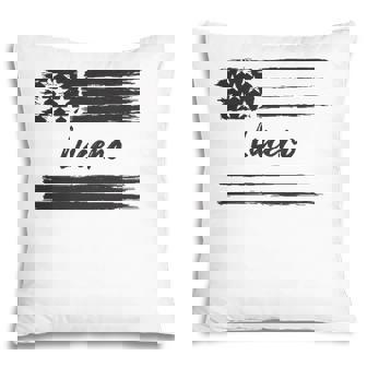 Lucero - Personalized Name Stars And Stripes Usa Flag Pillow - Seseable