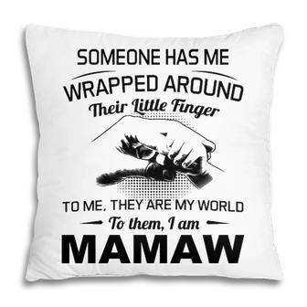Mamaw Grandma Gift To Them I Am Mamaw Pillow - Seseable