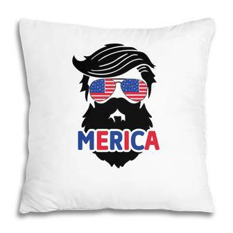 Merica July Independence Day Black Man Great 2022 Pillow - Seseable
