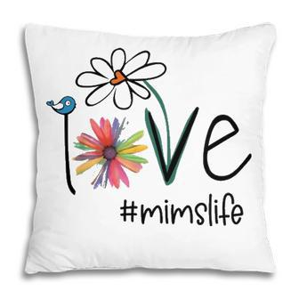 Mims Grandma Gift Idea Mims Life Pillow - Seseable