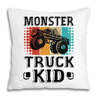 Monster Trucks Were The Favorites Of Boys When They Were Kids Pillow - Seseable