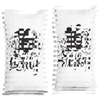 My 16Th Birthday 16Th Birthday 2006 Black Graphics Pillow | Seseable CA