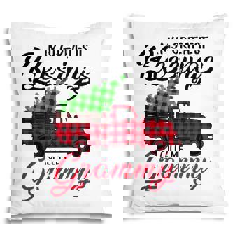 My Greatest Blessings Call Me Grammy Xmas Gifts Christmas Pillow | Seseable CA