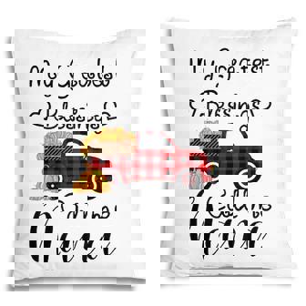 My Greatest Blessings Call Me Nana Pumpkin Truck Pillow | Seseable CA