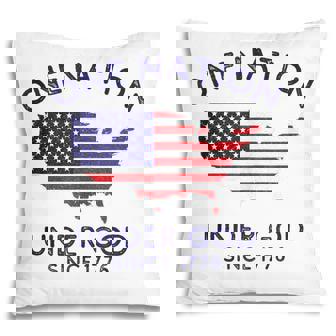 One Nation Under God Since 1776 Patriotic American July 4Th Pillow - Seseable