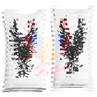 Patriotic July 4Th Usa Eagle Lovers American Flag Eagle Pillow - Seseable