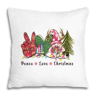 Peace Love Christmas Pillow - Seseable