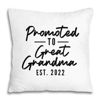 Promoted To Grandma 2022 Mothers Day New Pillow - Seseable