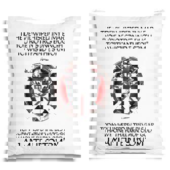 Religious Christian Bible Verse Gifts Sayings I Am The Storm Pillow - Seseable