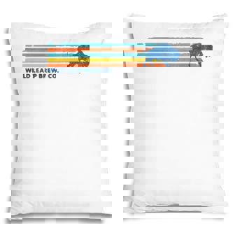 Retro Stripes West Coast Vintage Surfing Pillow | Seseable UK