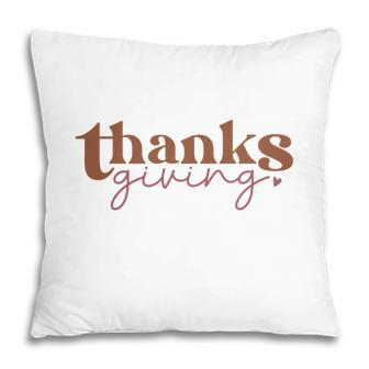 Retro Thanksgiving V2 Pillow - Seseable