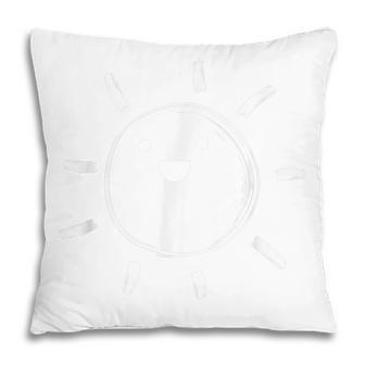 Smiling Sun Sunshine Happy Smile Kids Teachers Pillow - Seseable