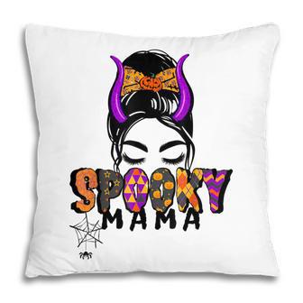 Spooky Mama Halloween Mom V2 Pillow | Seseable UK