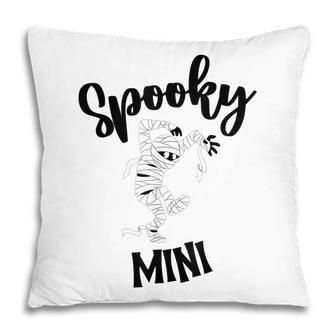 Spooky Mini Halloween Mummies Costume Trick Or Treat Funny Pillow - Seseable