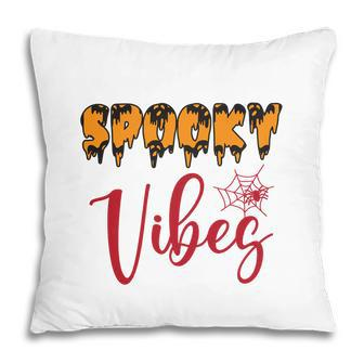 Spooky Vibes Halloween Spider Gift Pillow - Seseable