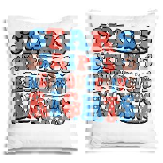 Stars Stripes Reproductive Rights Patriotic 4Th Of July V20 Pillow - Seseable