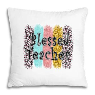 Students Are Happy If They Are Blessed By The Teacher In Each Exam Pillow - Seseable