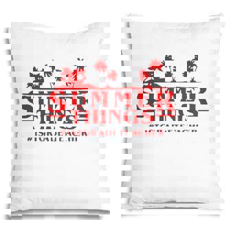 Summer Things 1St Grade Teacher Pillow - Seseable