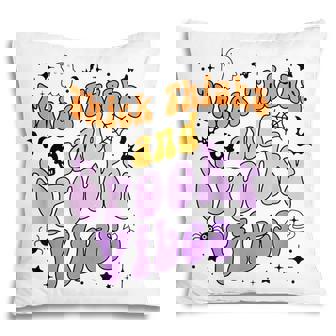 Thick Thighs And Spooky Vibes Halloween V3 Pillow | Seseable CA