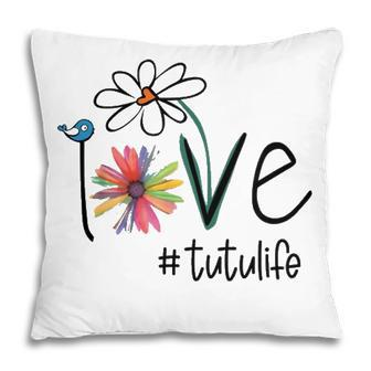 Tutu Grandma Gift Idea Tutu Life Pillow - Seseable