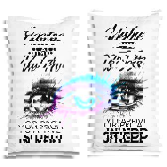 Valentine Name Gift Valentine I Am Who I Am Pillow - Seseable