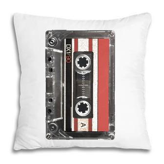 Vintage Mixtape Retro Oldschool Tape Cassette Pillow - Seseable