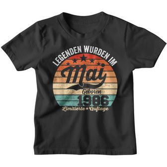 38 Geburtstag Geschenk Mann Legenden Sind Im Mai 1986 Kinder Tshirt - Geschenkecke