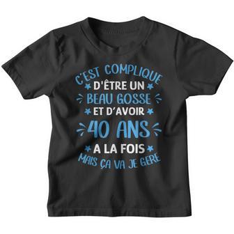 40 Ans Anniversaire Homme 40 Ans Youth T-shirt - Cadeauxyz