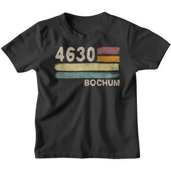 4630 Bochum Retro Postcodes Old Postcode Vintage Kinder Tshirt - Seseable